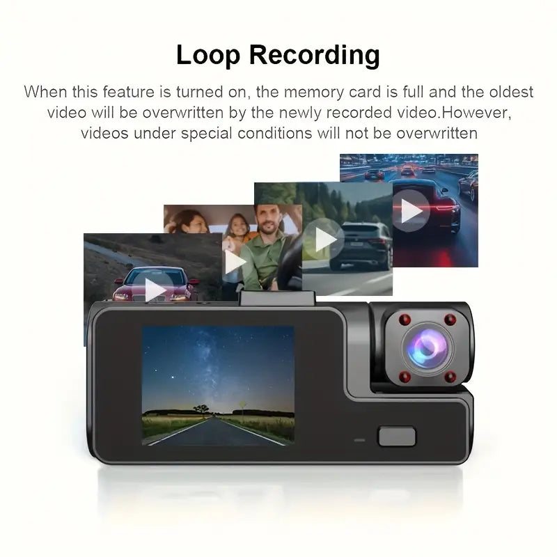 1080P Dash Camera with 170° Wide Angle