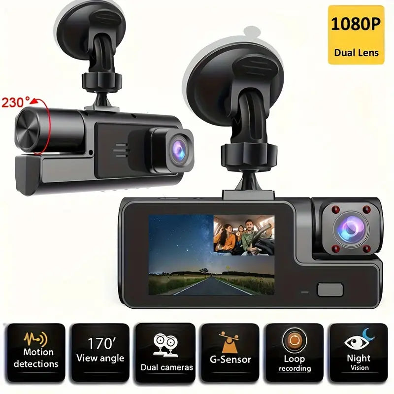 1080P Dash Camera with 170° Wide Angle