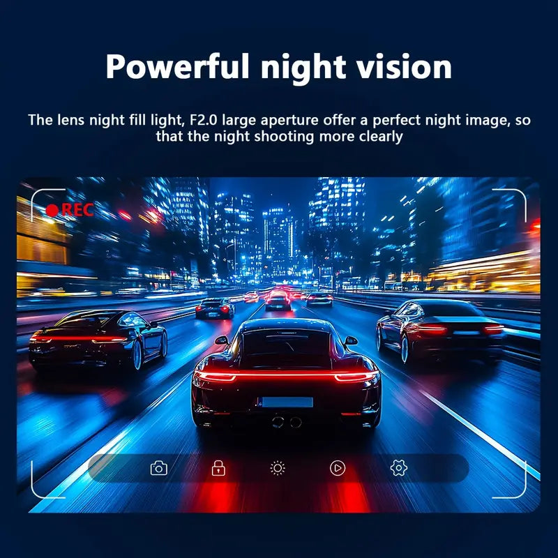 1080P Dash Camera with 170° Wide Angle